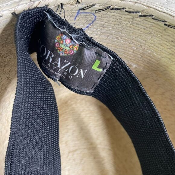 Corazon Playero Exclusive Cactus Embroidered Sun Hat - Picture 9 of 16
